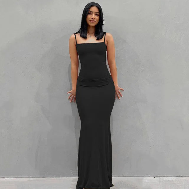 Maxivestido ceñido al cuerpo