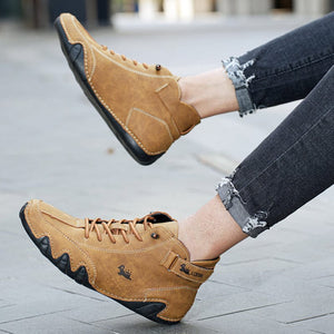 Lively® Wandara Orthoschuhe - Ultra-bequeme und rutschfeste Barfußschuhe aus Echtleder (Unisex)